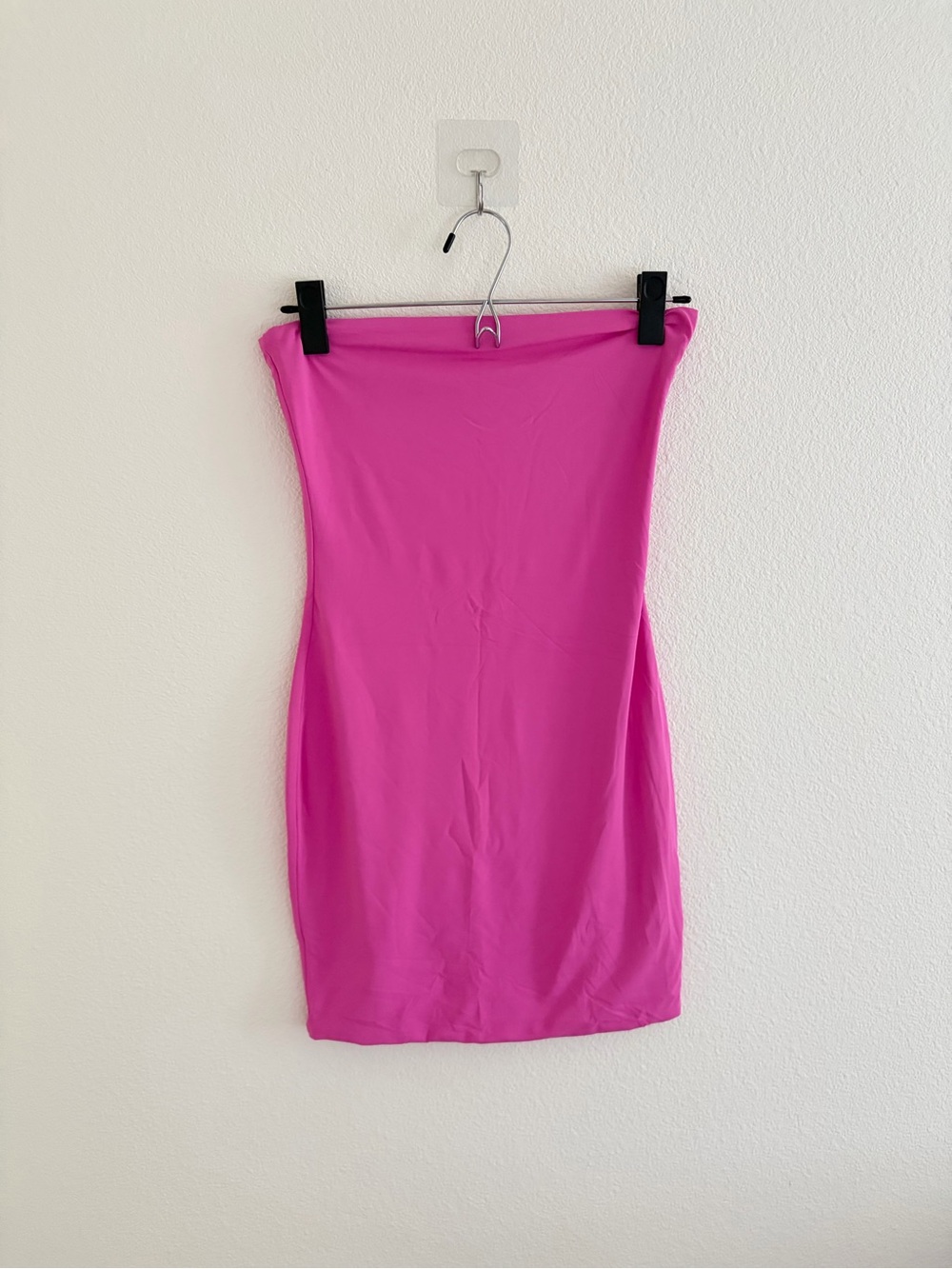 Strapless Pink Tube Dress